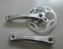 Dead flying teeth plate folding car disc 42T teeth all aluminum alloy tooth plate single disc 170mm handle