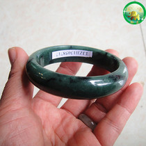 5 55cm bracelet Myanmar A goods Jade thick green old pit kind of Mothers Day gift
