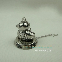 Creative chicken tea maker net bag ball stainless steel tea filter tea filter tea leak