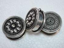 Small copper drum pendant handmade Miao silver jewelry men and women Miao silver jewelry national characteristics handicrafts DIY