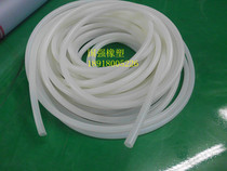 Silicone rubber tube diameter 17-42mm silicone tube high temperature resistant water pipe non-toxic medical food grade translucent rubber tube