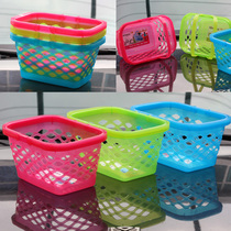 Hollow asphalt plastic basket supermarket shopping basket rectangular plastic basket basket basket hands lap