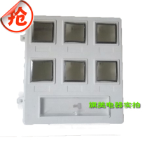 Single-phase 6-household FRP meter box distribution box household meter box clear packing control box