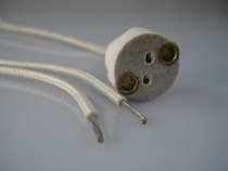 Medical halogen shadowless lamp bulb corner G4 5 3 6 35 lamp foot lamp holder medical 109 round lamp holder