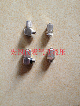 Miniature quick twist elbow straight through M5 plug 4 6 smc lock nut miniature trachea quick connector rotatable universal