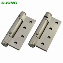 Stainless steel spring hinge door self-closing hinge positioning windproof hinge invisible door hinge spring positioning