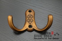 Clothes hook adhesive hook Jane European single hook hook coat hook antique clothes hook bronze clothes hook European adhesive hook