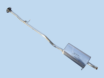 Suitable for Changhe Fureida rear section exhaust pipe stainless steel silencer rear section exhaust pipe bread