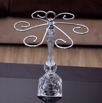 MOSUA European crystal cup holder tall glass wine filter dry 6 storage bracket wine cabinet desktop upside down