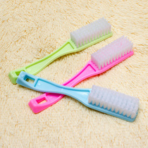 Laundry brush shoe brush jeans brush plastic small brush long handle brush soft brush shoe brush