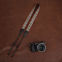 cam-in embroidered retro SLR camera strap micro single photography shoulder strap Fuji cam7549