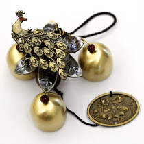 Pure copper wind chime hanging door decoration Yunnan Lijiang creative metal bell childrens classmate Graduate Day gift