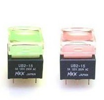 Imported Japanese nkk button switch UB2-26H1 square self-locking UB2-26H2 button switch