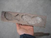 Hundred years wood carved north pear wood carved a row of 2 kinds of festivals festival carp lotus hotel culture display 66