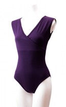 Japanese foreign trade brand front cross back snap adult ballet one-piece suit practice suit dance suit 3816