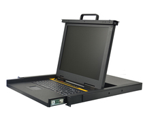 Qinan KinAn LS2701 17 inch LED single port 1U rack KVM switch