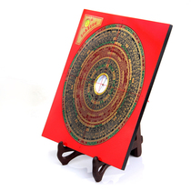 Jiyitang brand one-foot five-school Feng Shui compass Three-yuan three-in-one Xuankong eight-house Qiankun integrated compass plate