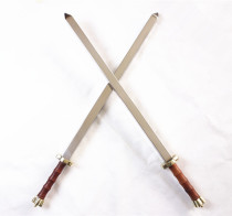 Steel double whip double mace * Plum blossom double whip eccentric weapon-martial arts performance props