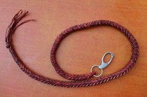 Self-Defense pure cowhip keychain new special price 110cm key chain whip decorative whip short whip limited edition