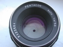 Black iron version M42 port Pentacon Pentacon 50 1 8 header color is very good