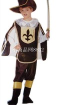 Holiday Halloween carnival performance costume Prom dress foreign trade childrens king costume High-end luxury prince costume