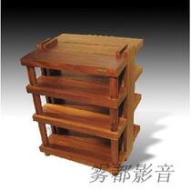 Sound element solid wood speaker rack YS-4A single four-layer audio cabinet power amplifier rack with shock absorber