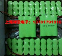New cordless phone battery pack Ni-MH rechargeable battery AA2200mAh 3 6V can be customized as required