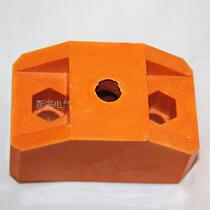 Square insulator Square pillar distribution box PZ30 low voltage yellow insulator 85*50*50