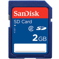 SanDisk Shindi 2g sd card Support old camera card Old navigation Carborne Low speed card