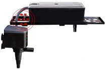 With ticket Songbao LED-880F Shiny top filter with filter box 15W flow rate 650L