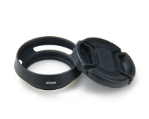 Lycra Hollow Metal Lens hood Flenda Nokton 40 1 4 Prime lens Hood 43mm