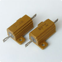 Imported from Mexico 25R 25W DALE RH-25 25 ohm aluminum shell wire wound resistor VISHAY 25Ω