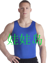 Mens gymnastics uniform mens practice uniforms mens vest semi-body clothing