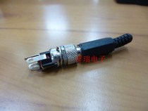 Power plug with lock DC5 5*2 1 male plug socket complete 12v DC power plug with lock