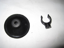 Jiabao cylinder outer barrel accessories with card slot suction cup inlet and outlet water elbow Suction fish tank fixed suction cup shower pipe plug