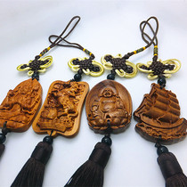 Year of the Horse ornaments new hot Rosewood car hanging jade car trailer decoration batch