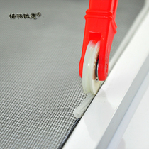 Screen press wheel aluminum alloy plastic steel yarn wheel rubber strip special press wheel yarn tool press yarn strip double pulley