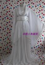 (Cartoon Protagonist Costume) white ancient costume Huxu Citation the wine currant The martyrdom of the Martyr Cosplay