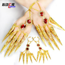 Yiwu factory price thousand hands Guanyin nail set upgraded version extended buckle bracelet bracelet bracelet Indian belly dance accessories