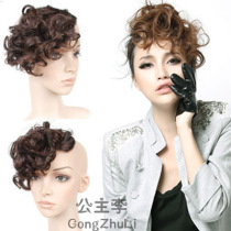 New Japanese fake bangs Retro roll bangs wig Female fluffy roll bangs Hair piece wig Front hair bangs