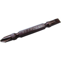 Electric screwdriver electric screwdriver special double head (one cross) alloy durable Luo Beatou batch head