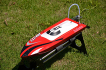 Lacquered version electric brushless M455 millet pepper racing boat