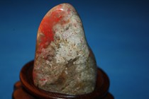 (National Stone Queen) Old Natural Changchang Blood Stone Seal Material Natural Blood Stone Wenplay high-end products