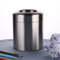 Exit Single 304 stainless steel trash bin Toilet (Table dresser) 1 5 liters round hole tissue tube