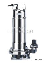 Stainless steel 304 submersible sewage pump chemical submersible pump corrosion-resistant sewage pump VN250 550 750 1500 2200