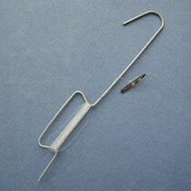 Poster Channel card price card adhesive hook adjustable flag hanging iron hook with fish silk thread ceiling hook