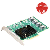 LSI SAS 9201-16i 6Gb SAS SATA IT expansion card pass-through 16 disks 16t Warranty 3 years