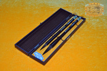 (Chinese time-honored brand) Hangzhou Shaozhiyan pen house four treasure brush thousand-character seal pen set