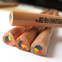 Marco Colored Pencil Creative Log Rainbow Pencil DIY diary Making children Graffiti pencil 6403
