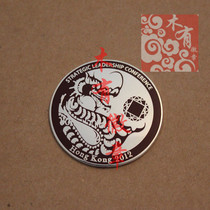 Personality badge custom sterling silver badge custom badge custom metal enamel badge custom company badge